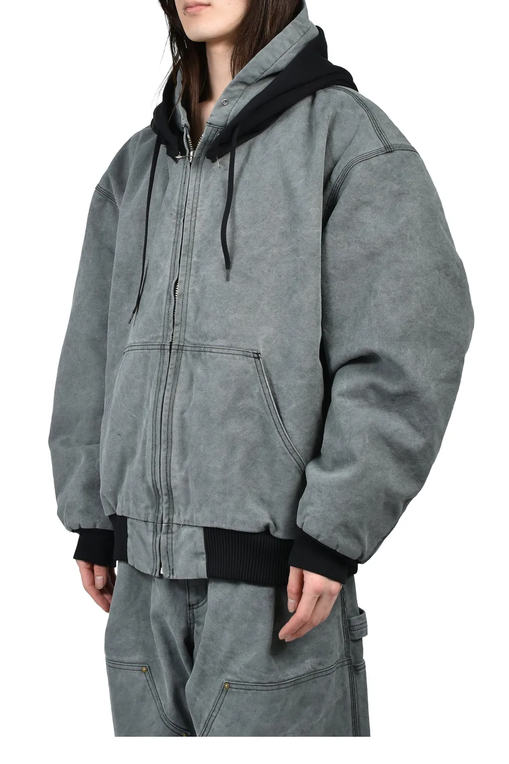 Hoodie Blouson / Cha