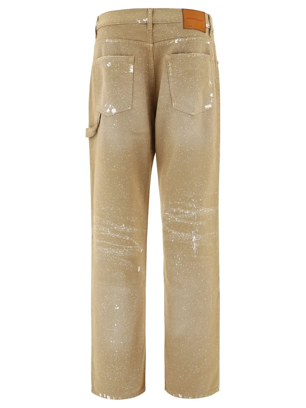 Heron Preston Paint Splatter Effect Jeans
