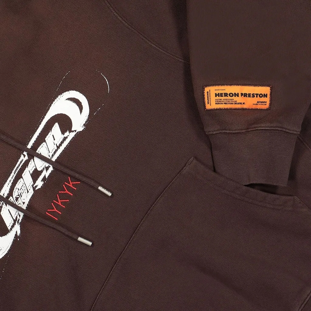 Heron Preston Hp Iykyk Drawstring Hoodie