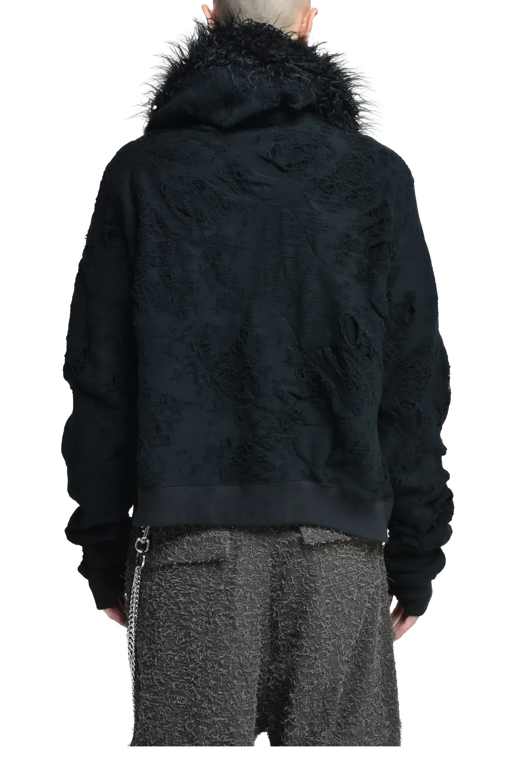 Destroy Zip Up / Blk