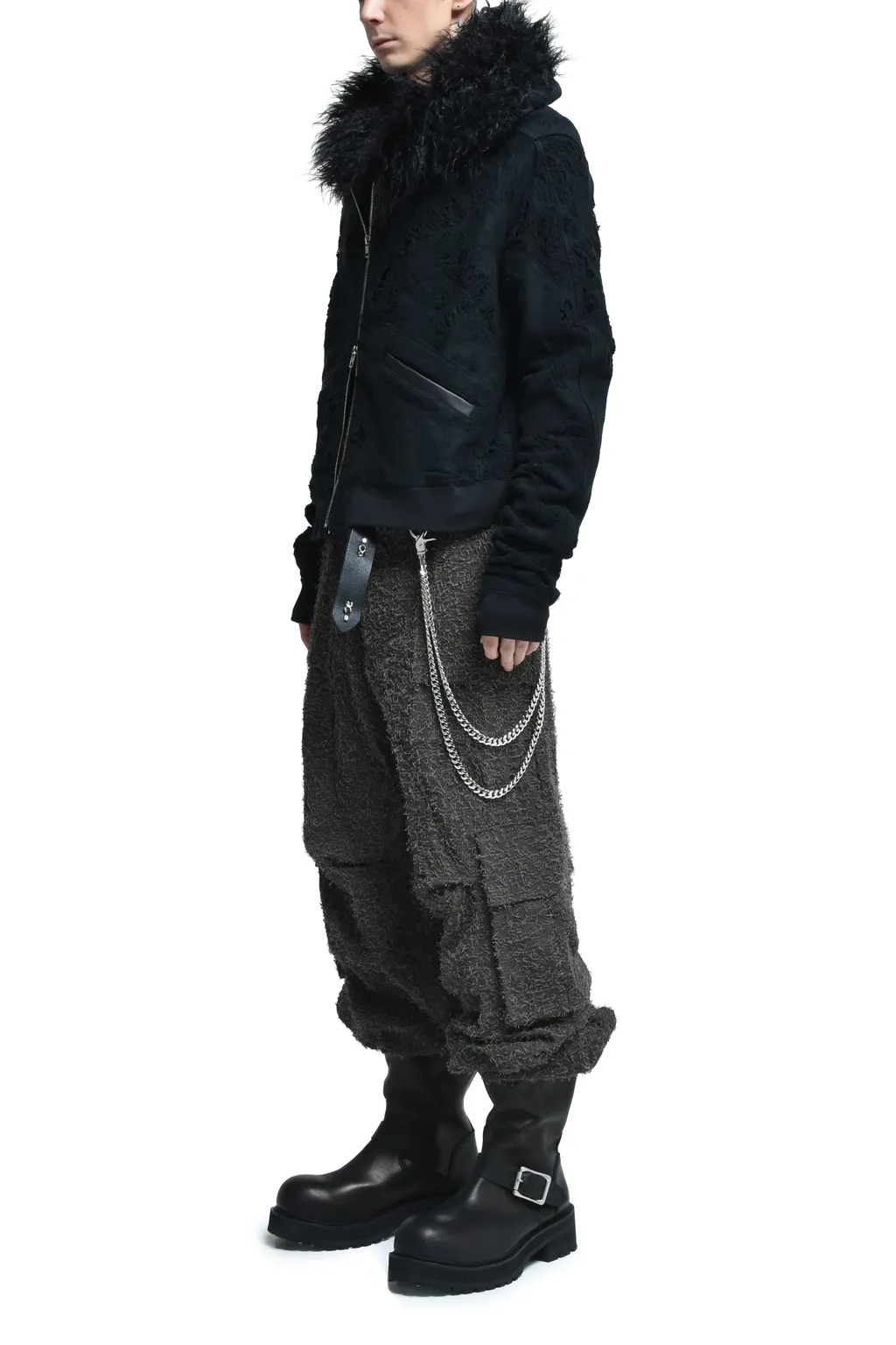 Destroy Zip Up / Blk