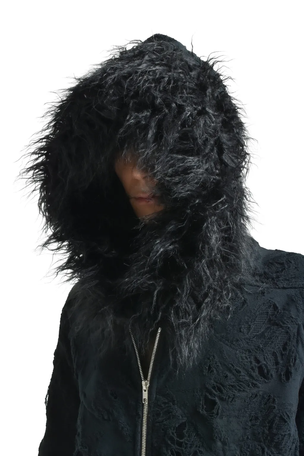 Destroy Zip Up / Blk