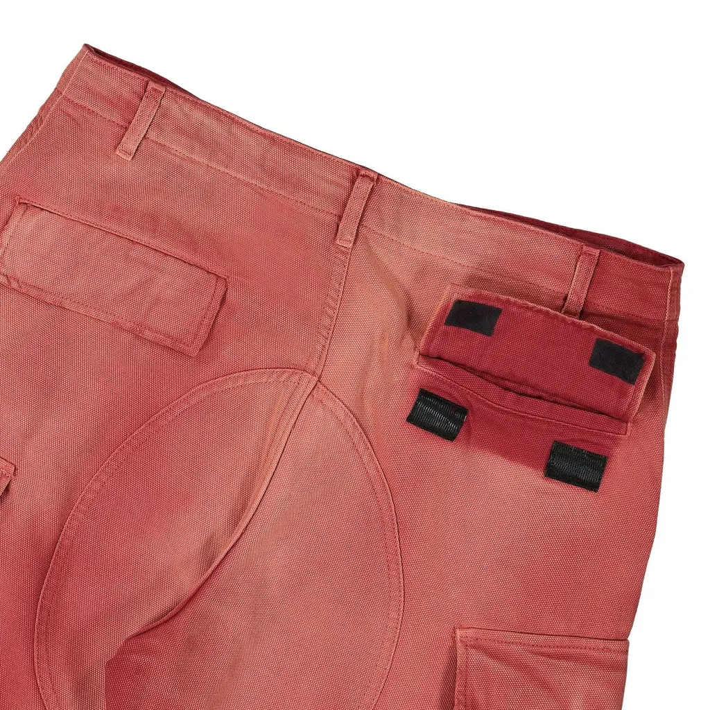 Heron Preston Distressed Wide Leg Cargo Pants