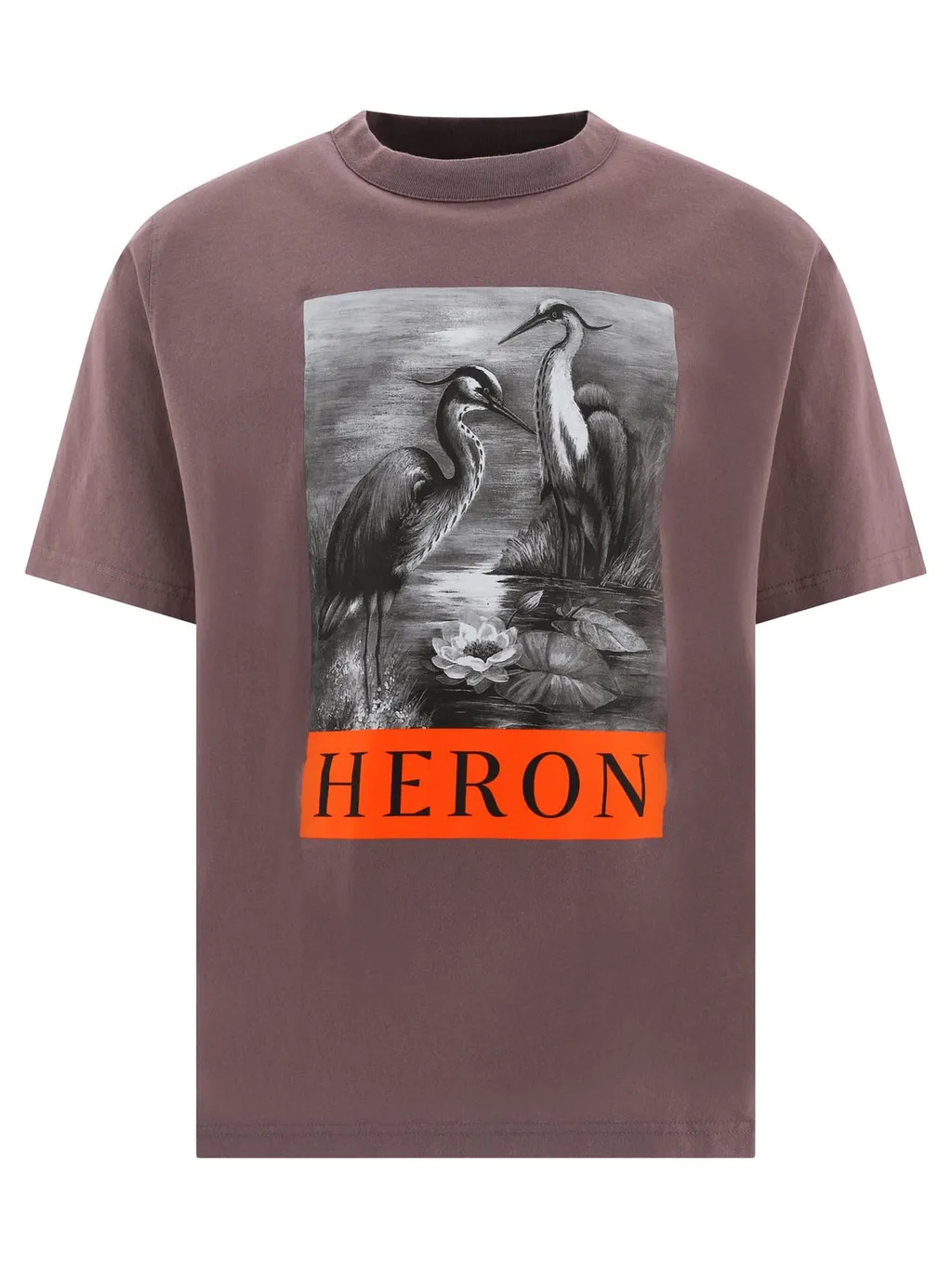 Heron Preston Logo Printed Crewneck T-Shirt