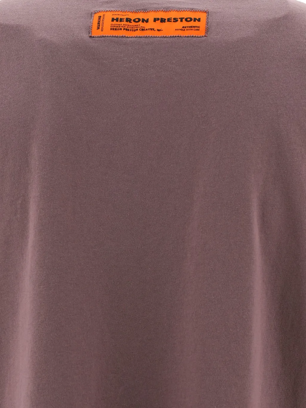 Heron Preston Logo Printed Crewneck T-Shirt