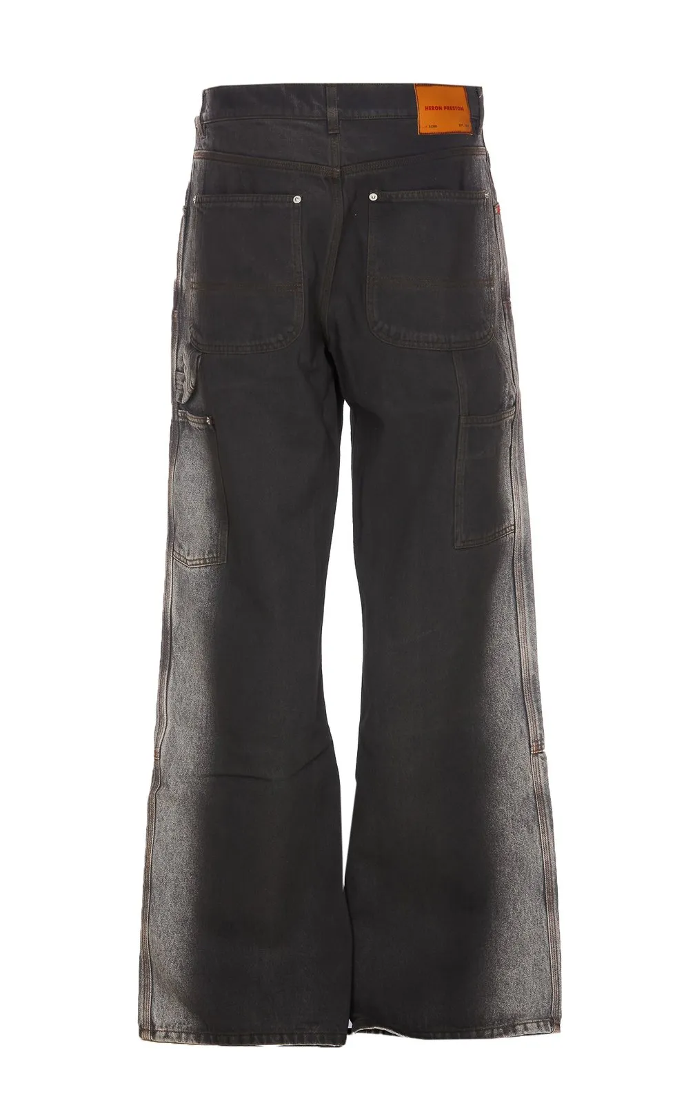 Heron Preston Wide Leg Jeans