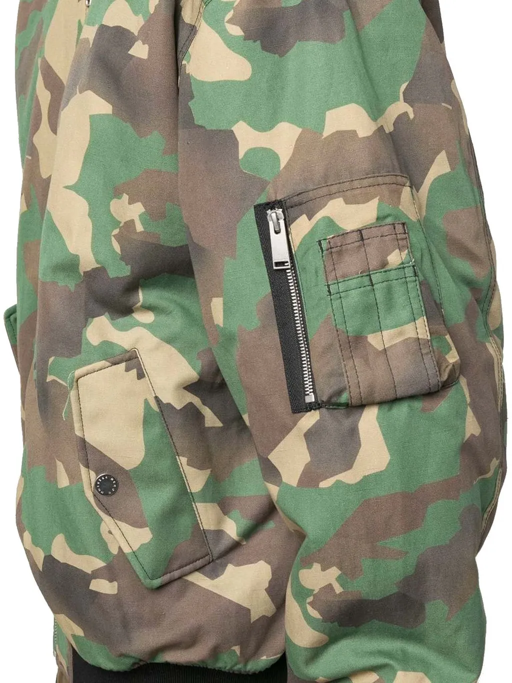 Heron Preston Camo-Print Bomber Jacket