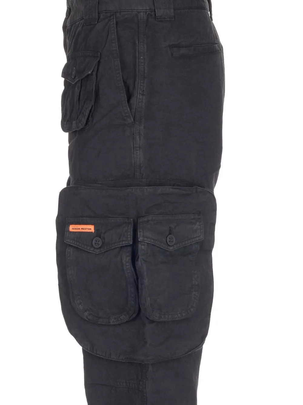 Heron Preston Logo Patch Cargo Pants