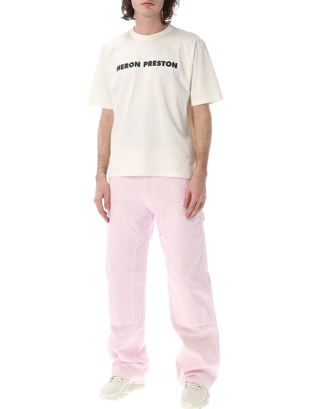 Heron Preston Wide Leg Jeans