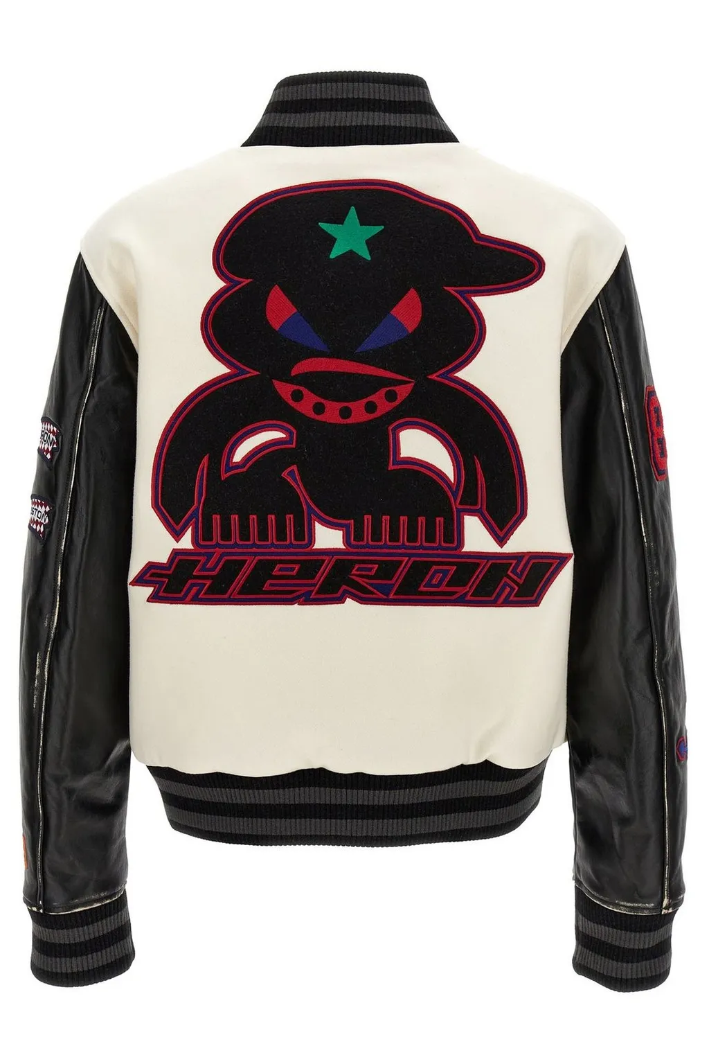 Heron Preston Hp Patches Varsity Bomber Jacket
