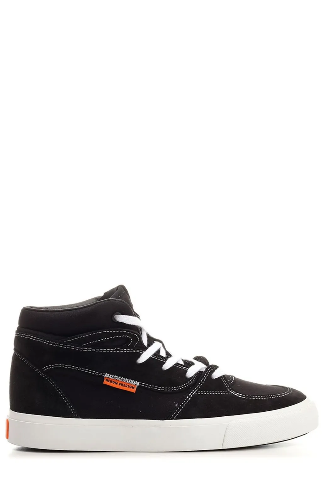 Heron Preston Toby Mid-Top Lace-Up Sneakers