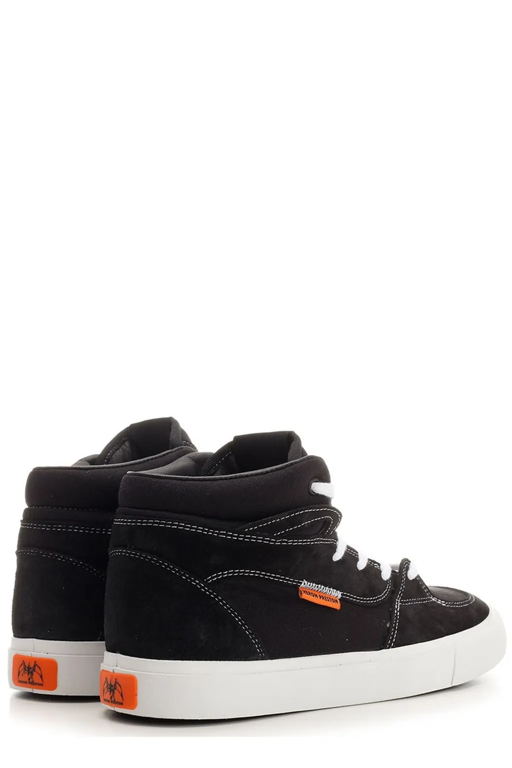 Heron Preston Toby Mid-Top Lace-Up Sneakers