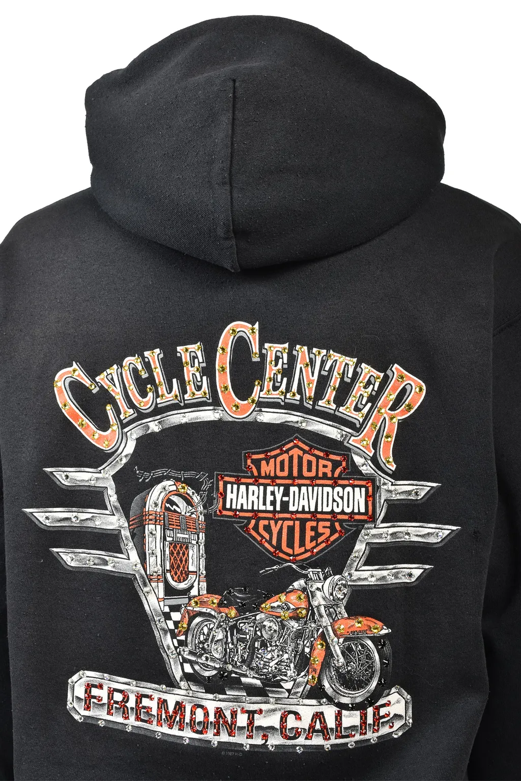 Fremont Ca Zip Hoodie / Blk