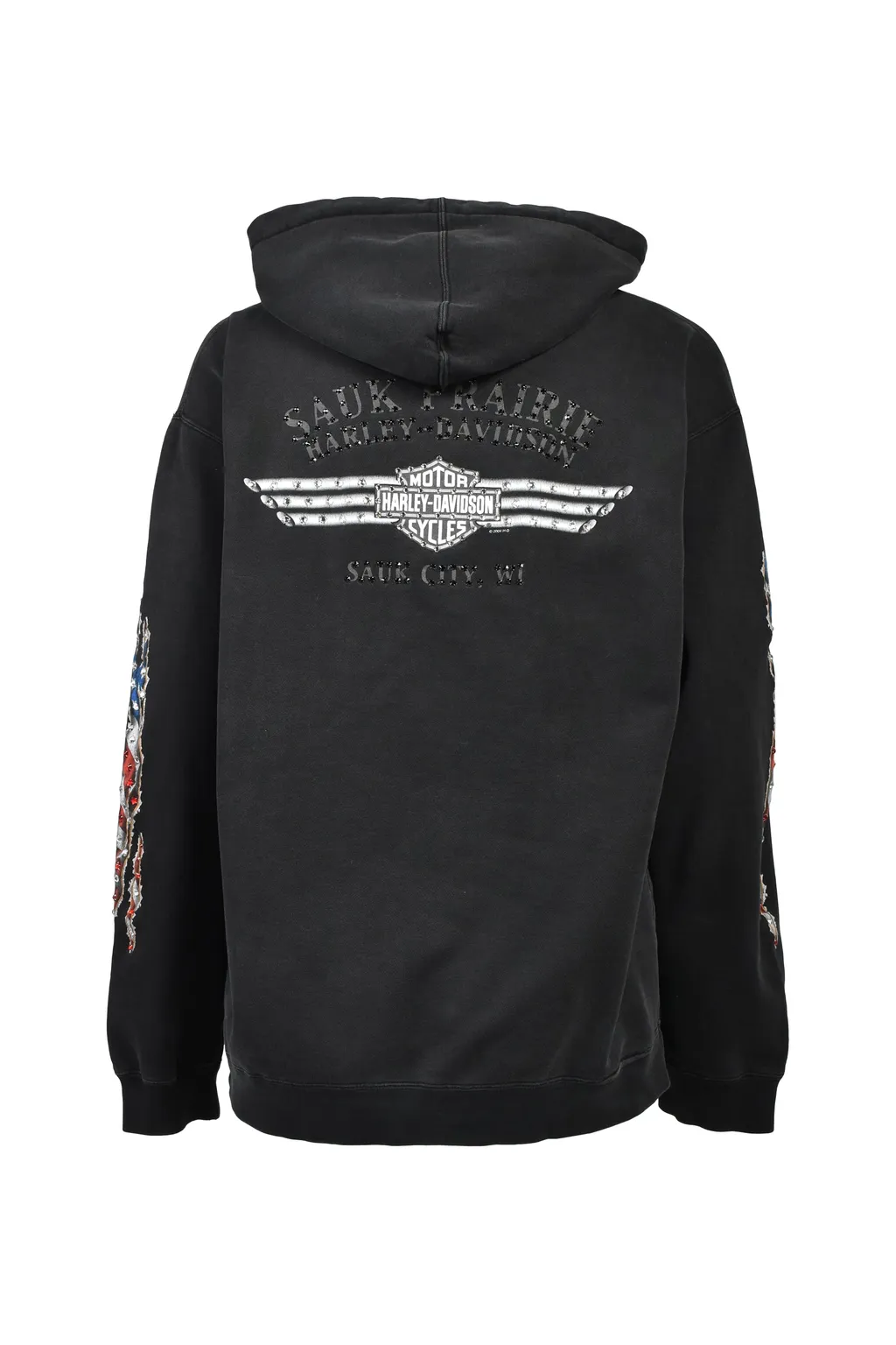 Sauk City,Wi Hoodie / Blk