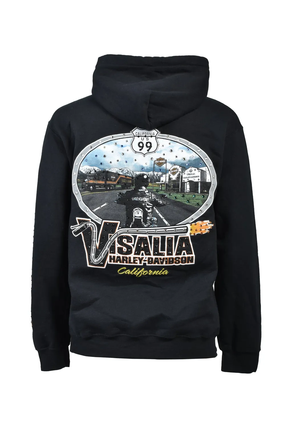 Visalia Hoodie / Blk