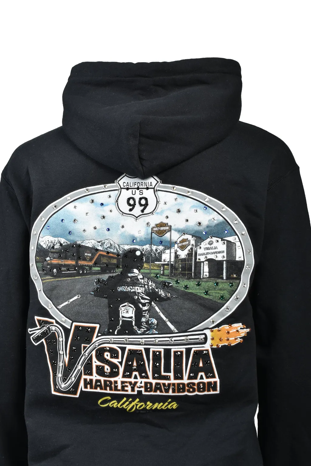 Visalia Hoodie / Blk
