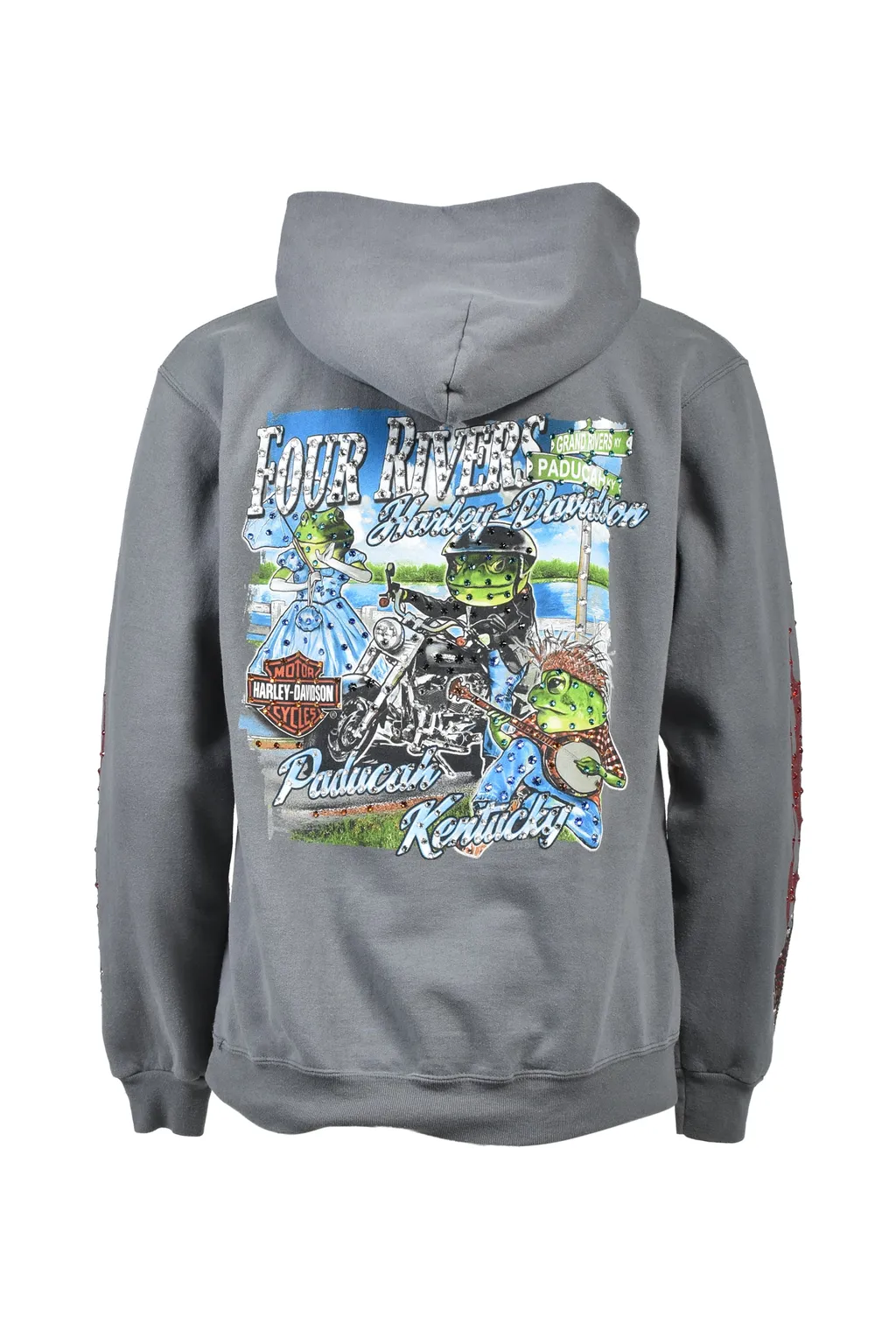 Four River Hoodie / Gry