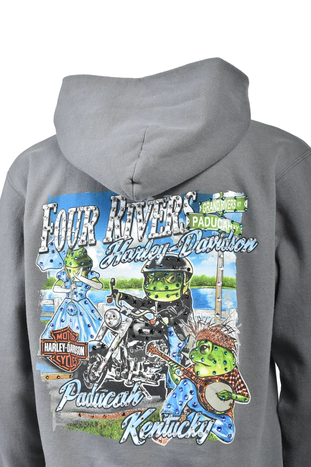 Four River Hoodie / Gry