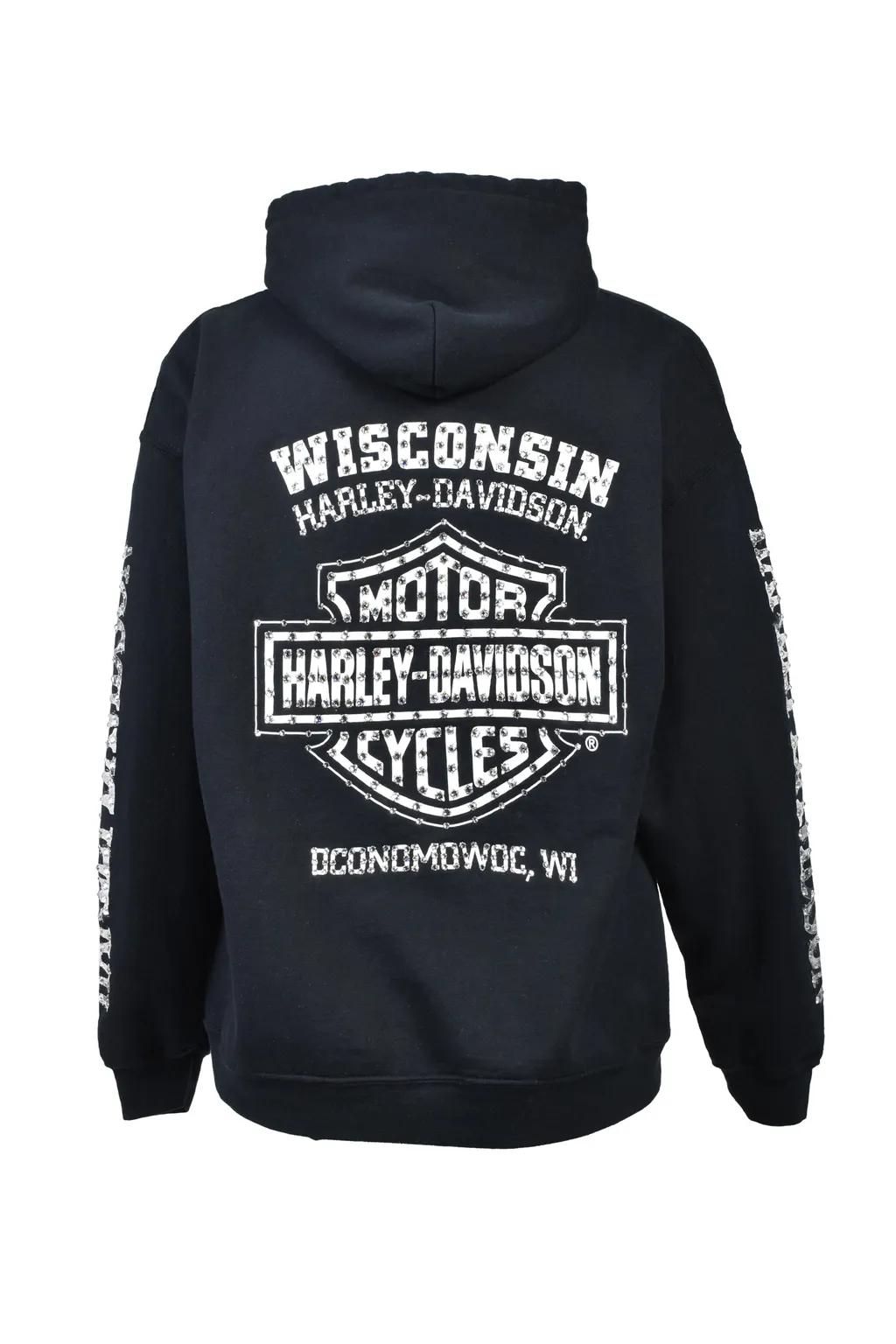 Skull Hoodie / Blk