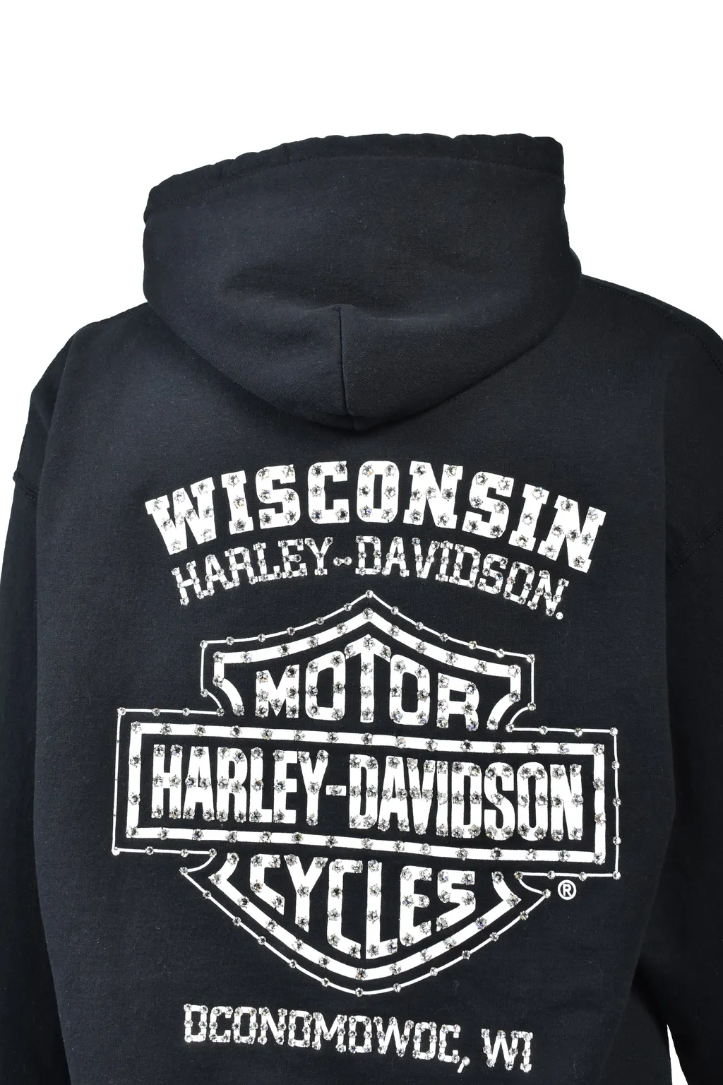 Skull Hoodie / Blk