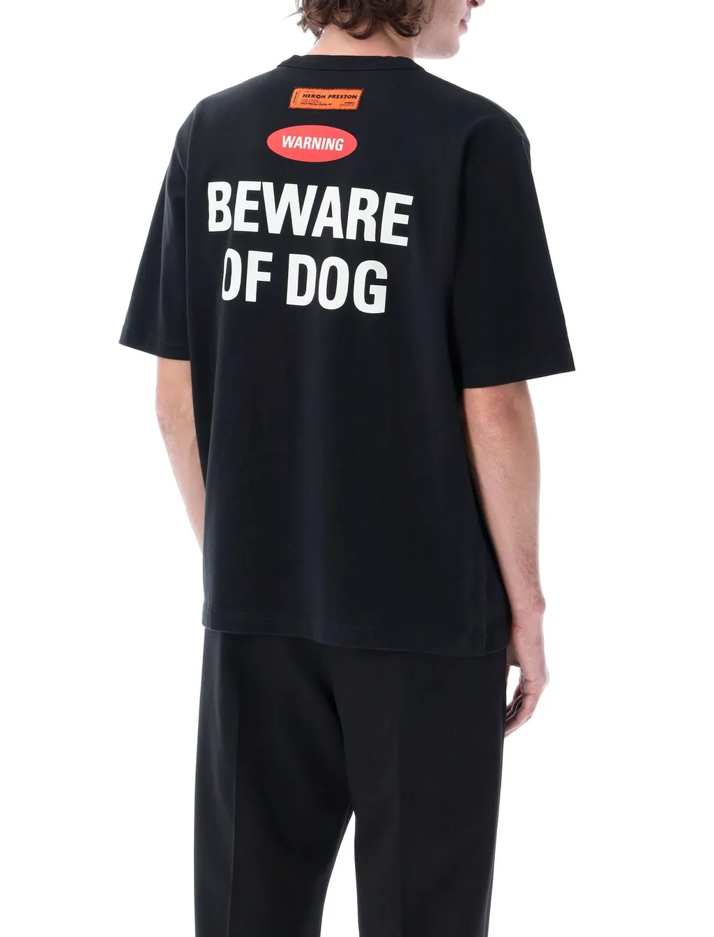 Heron Preston Beware Of Dog Crewneck T-Shirt