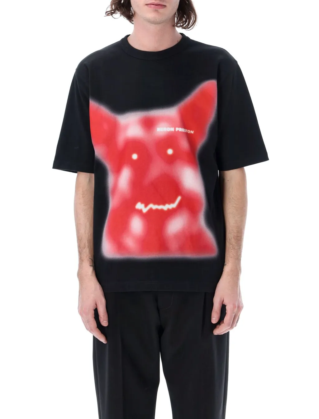 Heron Preston Beware Of Dog Crewneck T-Shirt