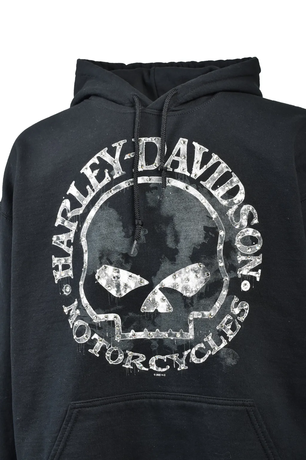 Skull Hoodie / Blk