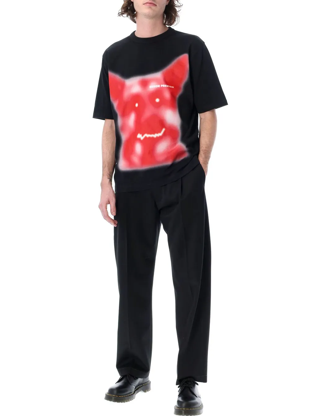 Heron Preston Beware Of Dog Crewneck T-Shirt