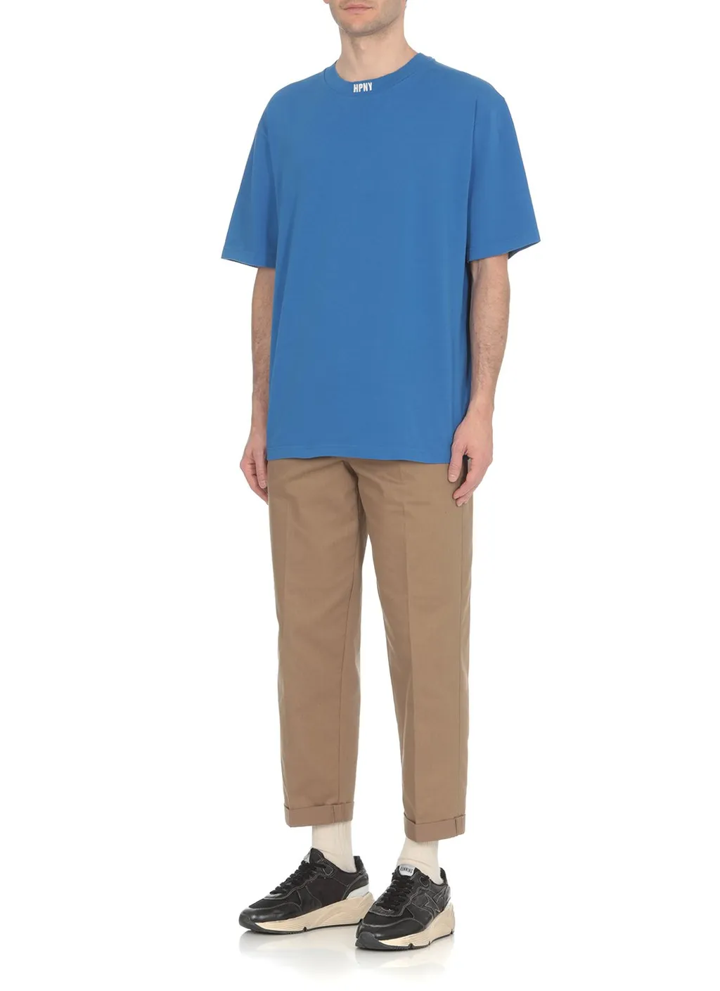 Heron Preston Logo Embroidered Crewneck T-Shirt