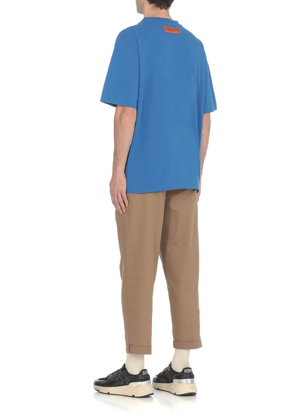 Heron Preston Logo Embroidered Crewneck T-Shirt