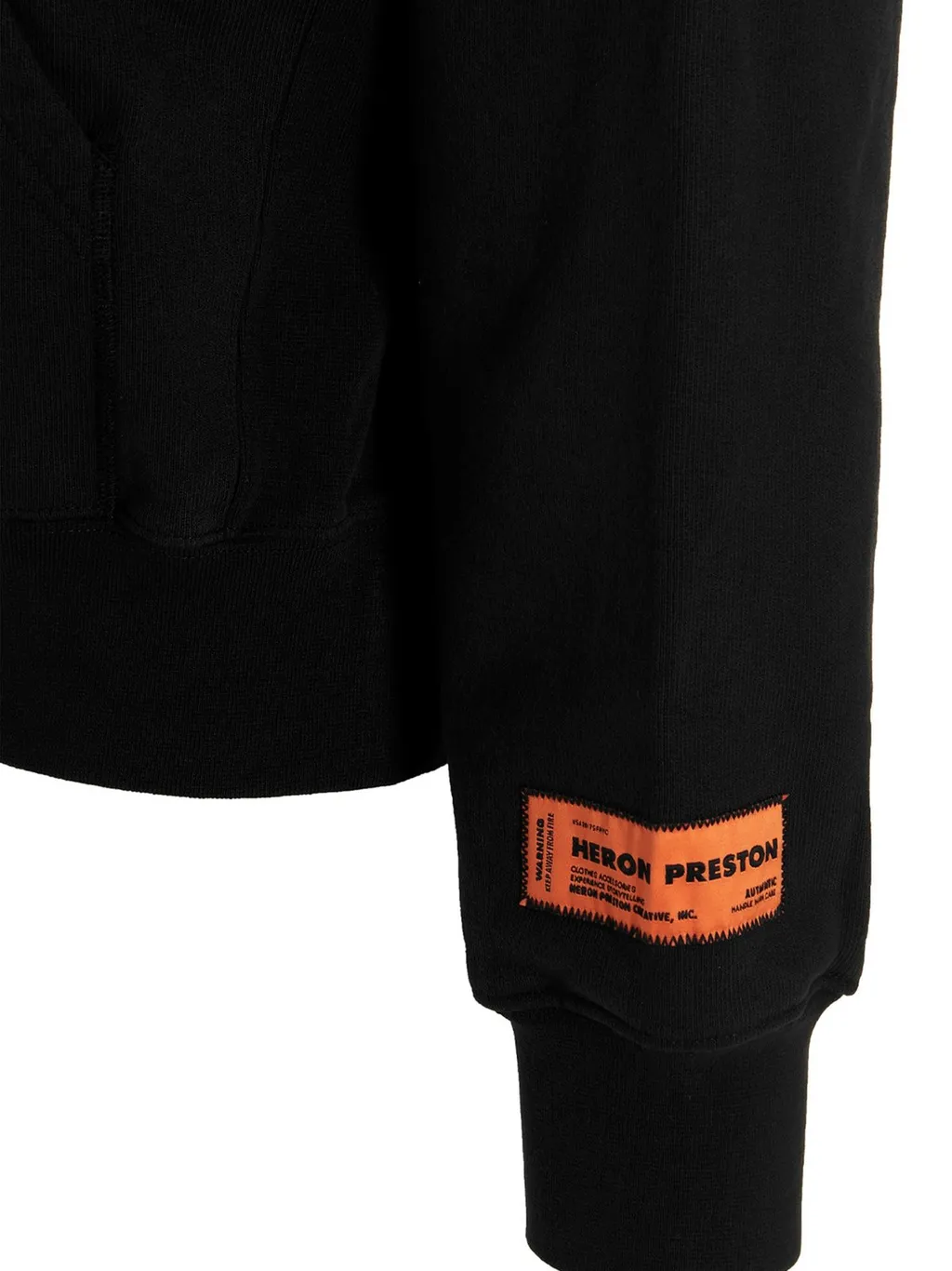 Heron Preston Graphic Printed Drawstring Hoodie