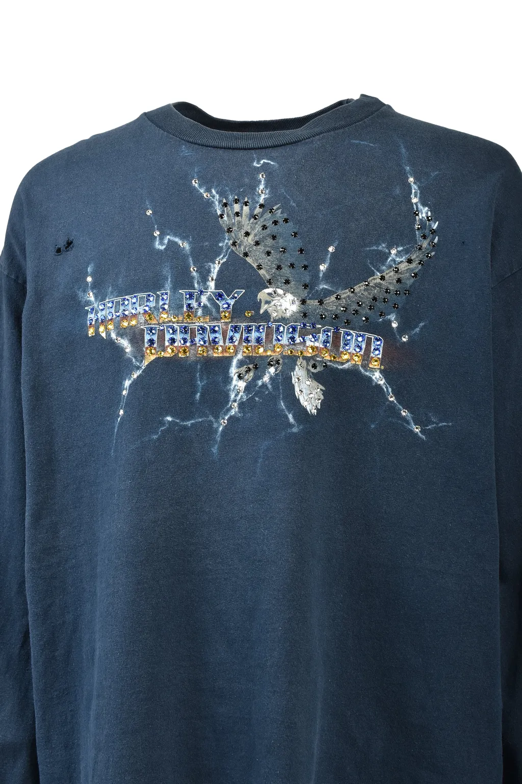 Eagle Bolt Ls Tee / Nvy