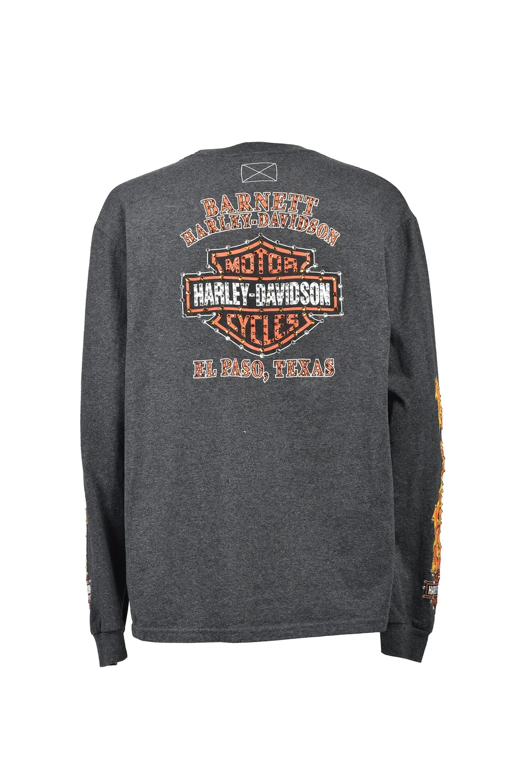 El Paso Texas Ls Tee / Gry