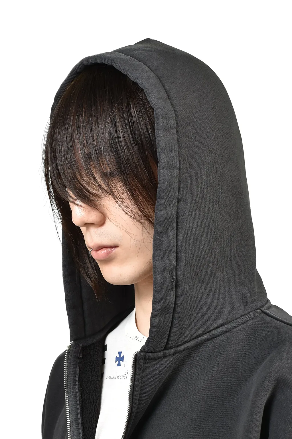 Never Wake Me Zip Hoodie / Blk