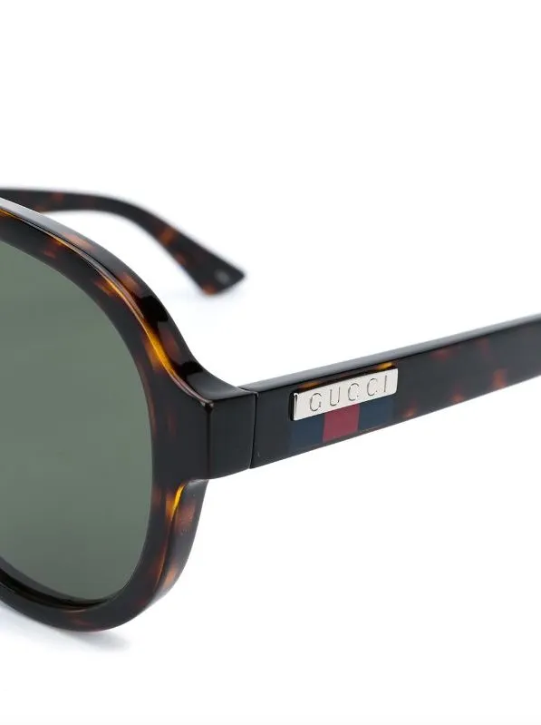Gucci Eyewear Pilot Frame Sunglasses
