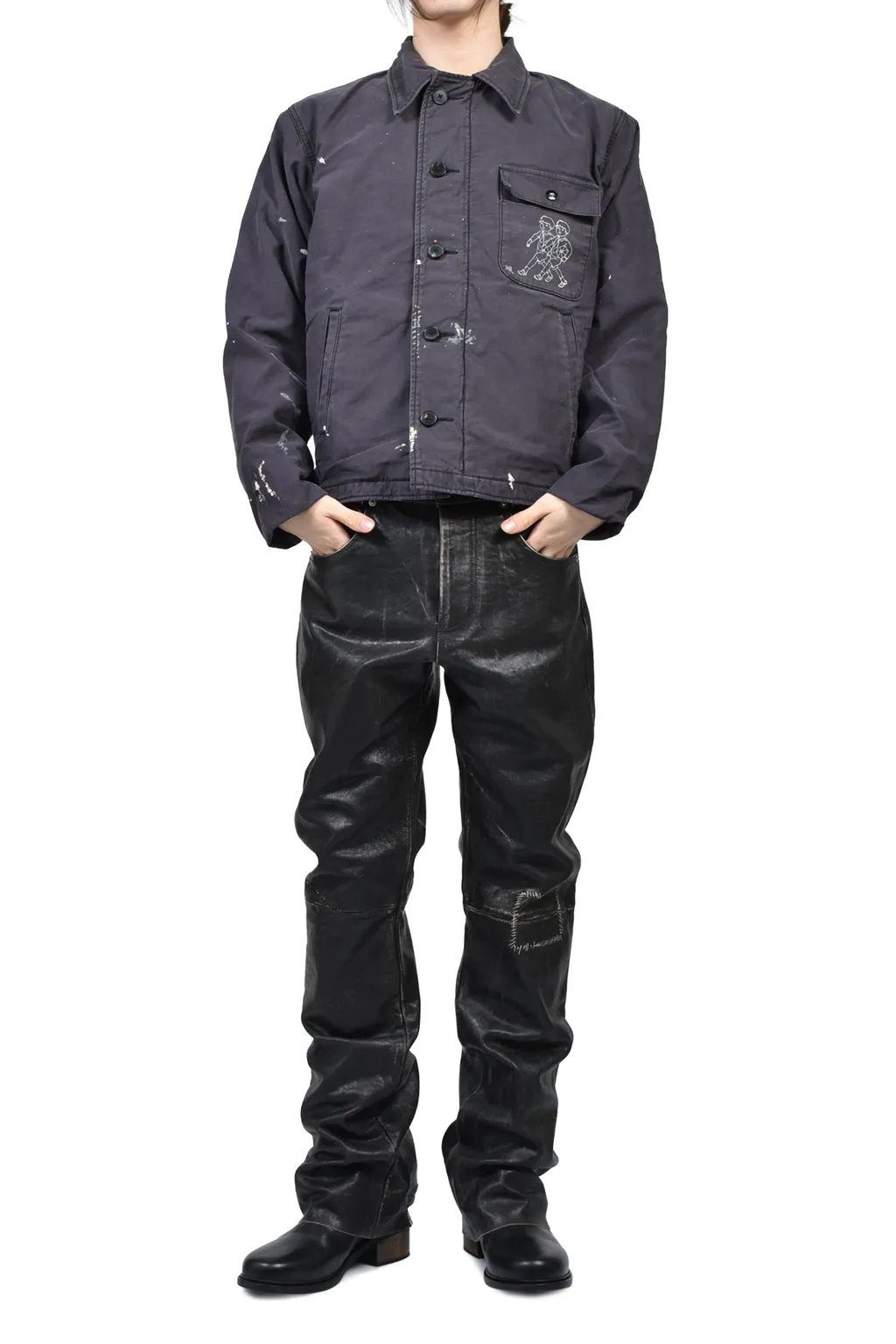 Study For N35 Jacket / Faded Blk