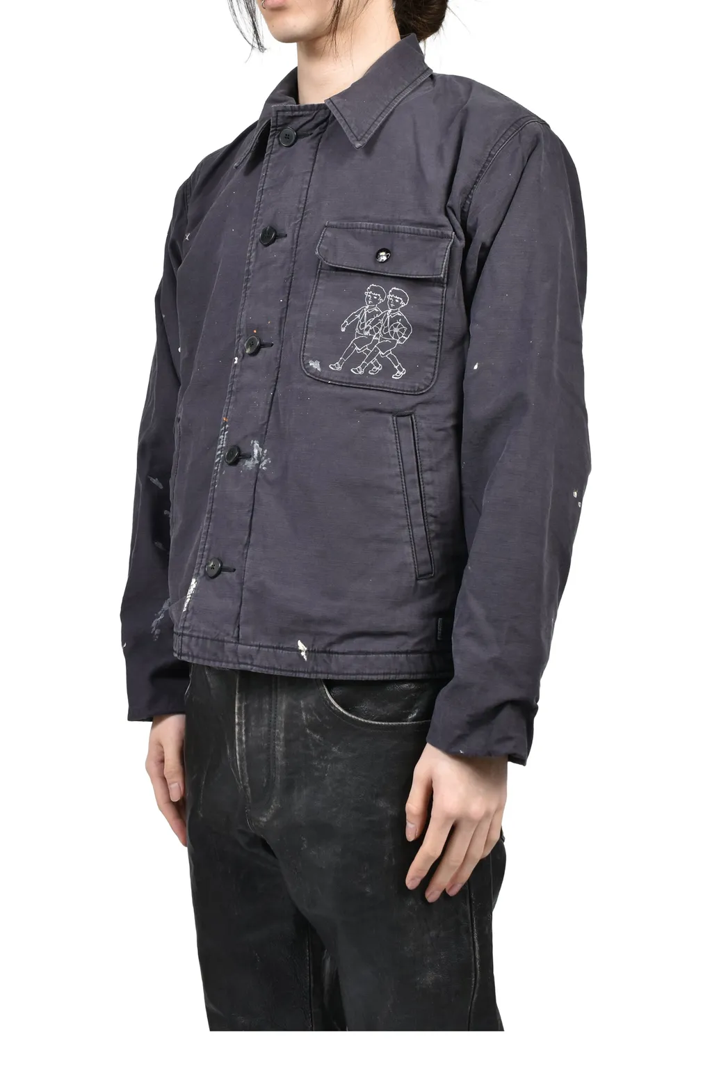 Study For N35 Jacket / Faded Blk