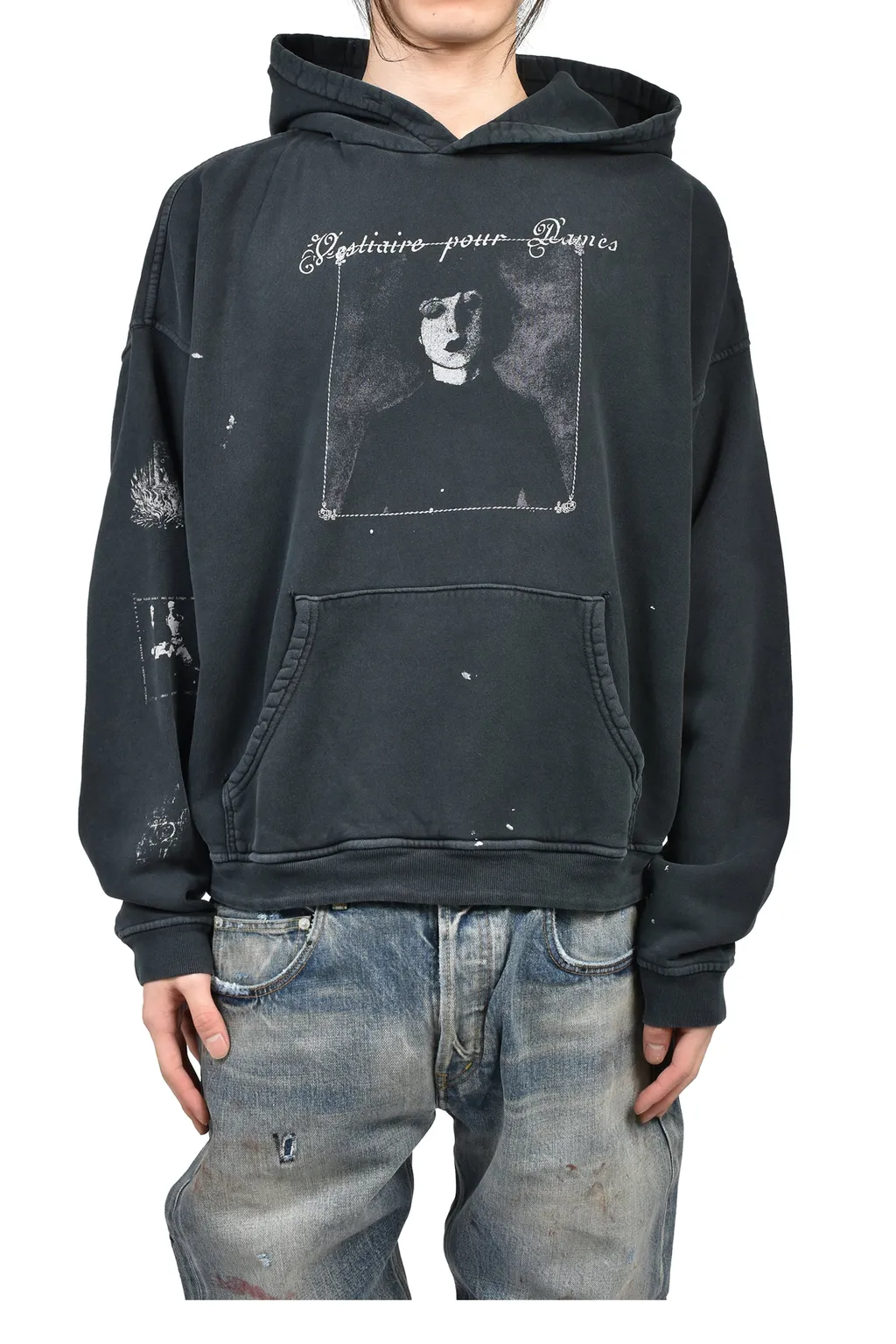 Vestiaire Pour Dames Hoodie / Faded Blk