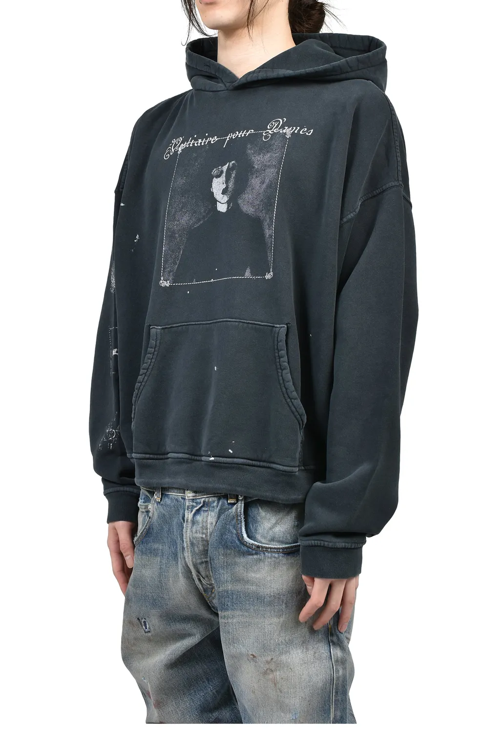 Vestiaire Pour Dames Hoodie / Faded Blk