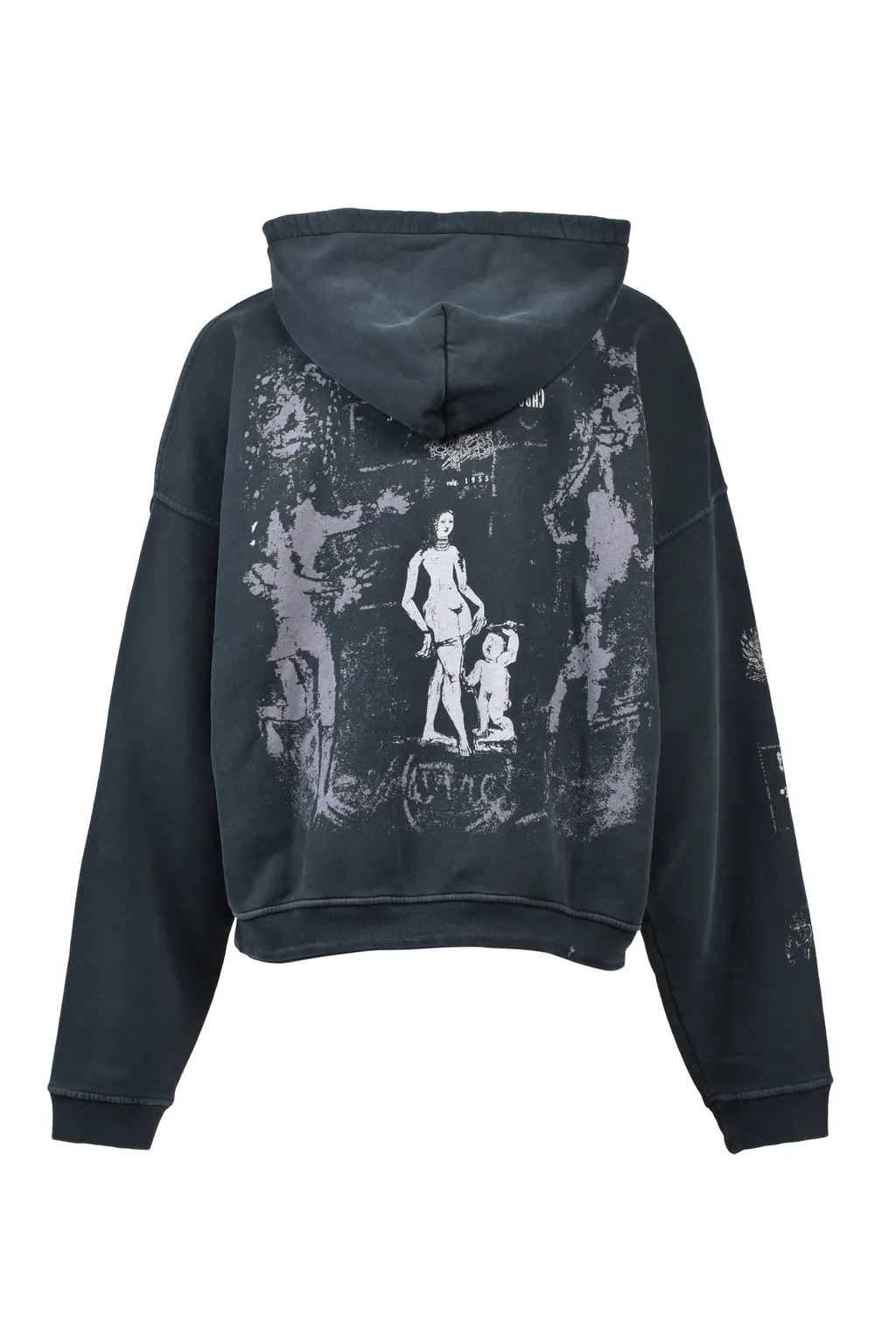 Vestiaire Pour Dames Hoodie / Faded Blk