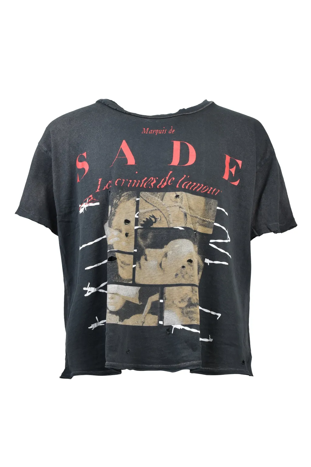 Les Crimes De L’Amour T-Shirt / Trashed Blk