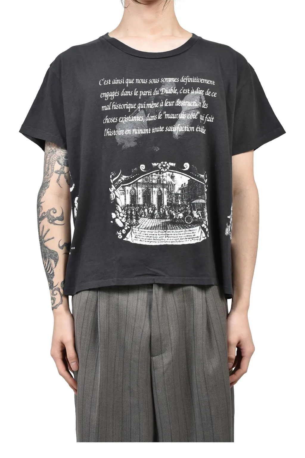 Napoleon T-Shirt / Faded Blk