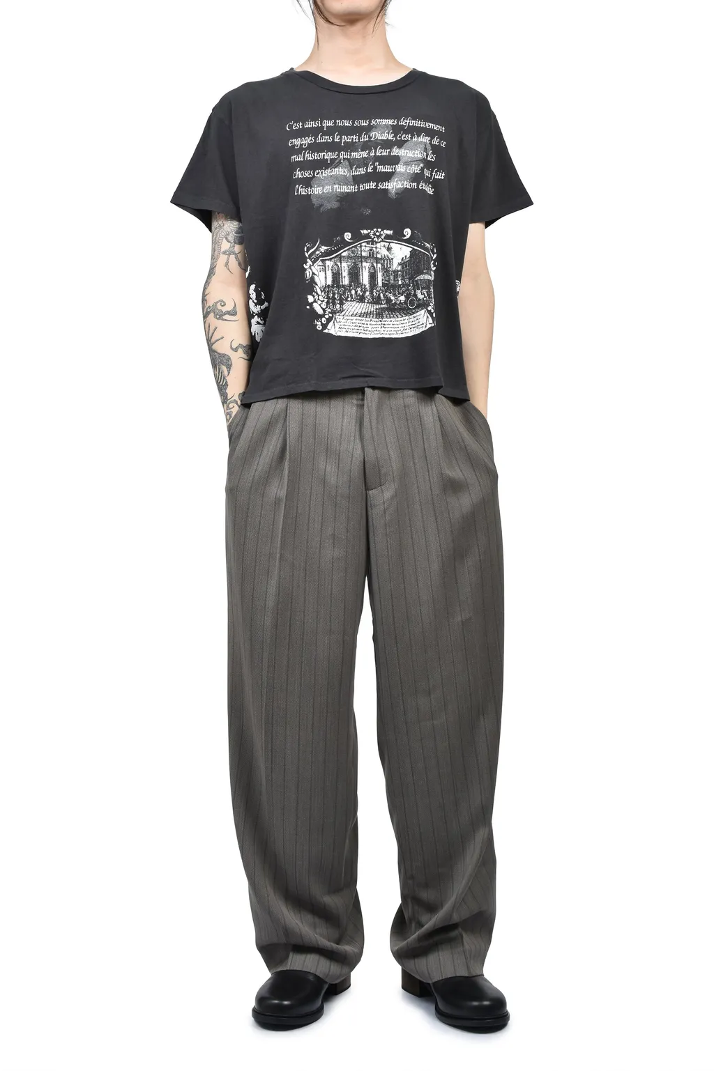 Napoleon T-Shirt / Faded Blk