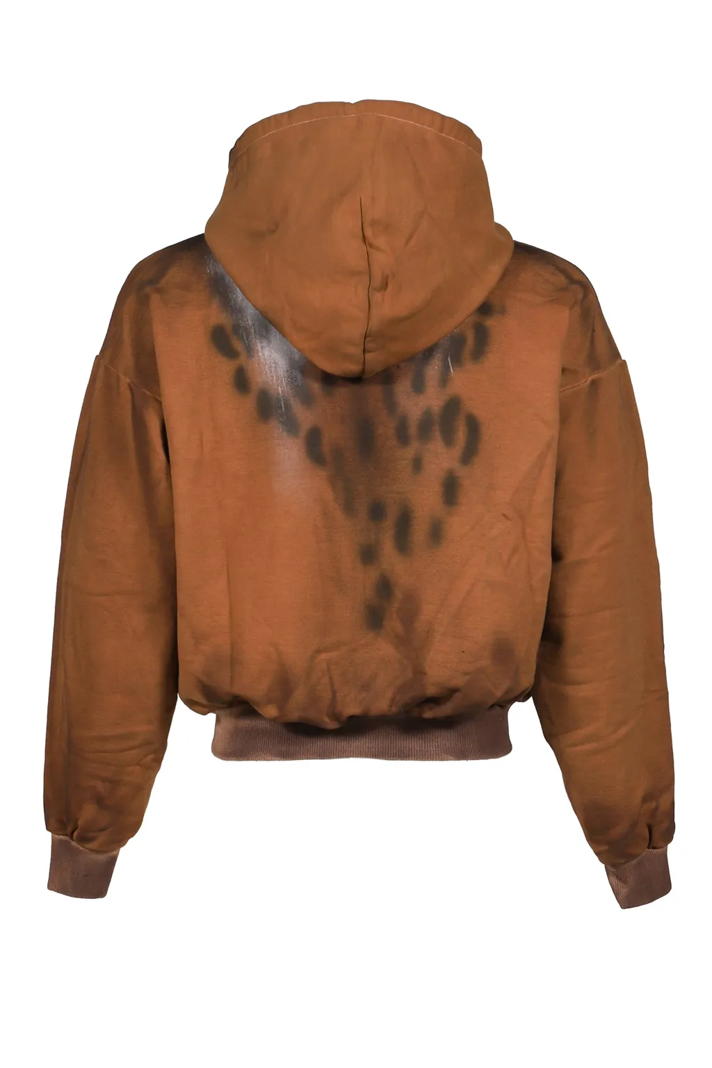 Dirty Zip Up Hoodie / Bei