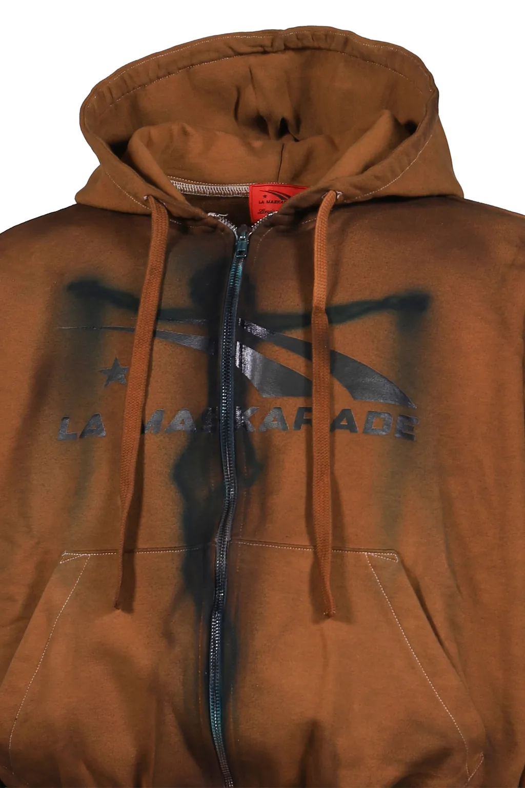Dirty Zip Up Hoodie / Bei