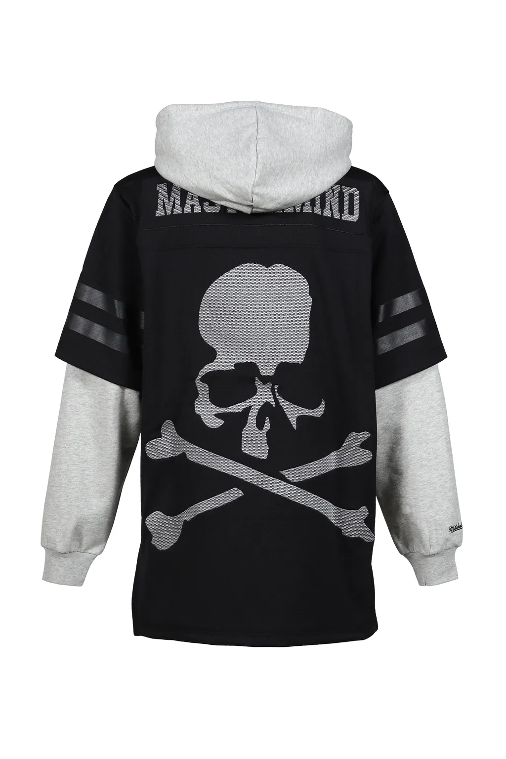 Jy16966-Clbblck/Mastermindxm&N Hooded Jersey / Blk