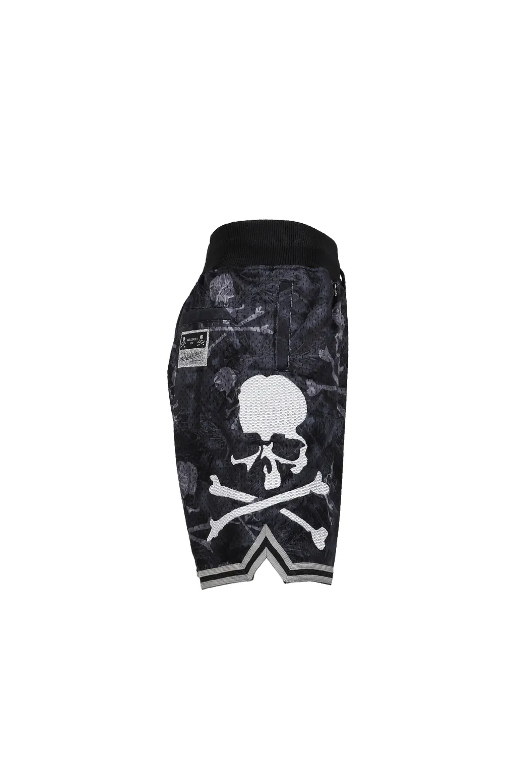 Bt16958-Clbblck/Mastermindxm&N Print Shorts / Blk