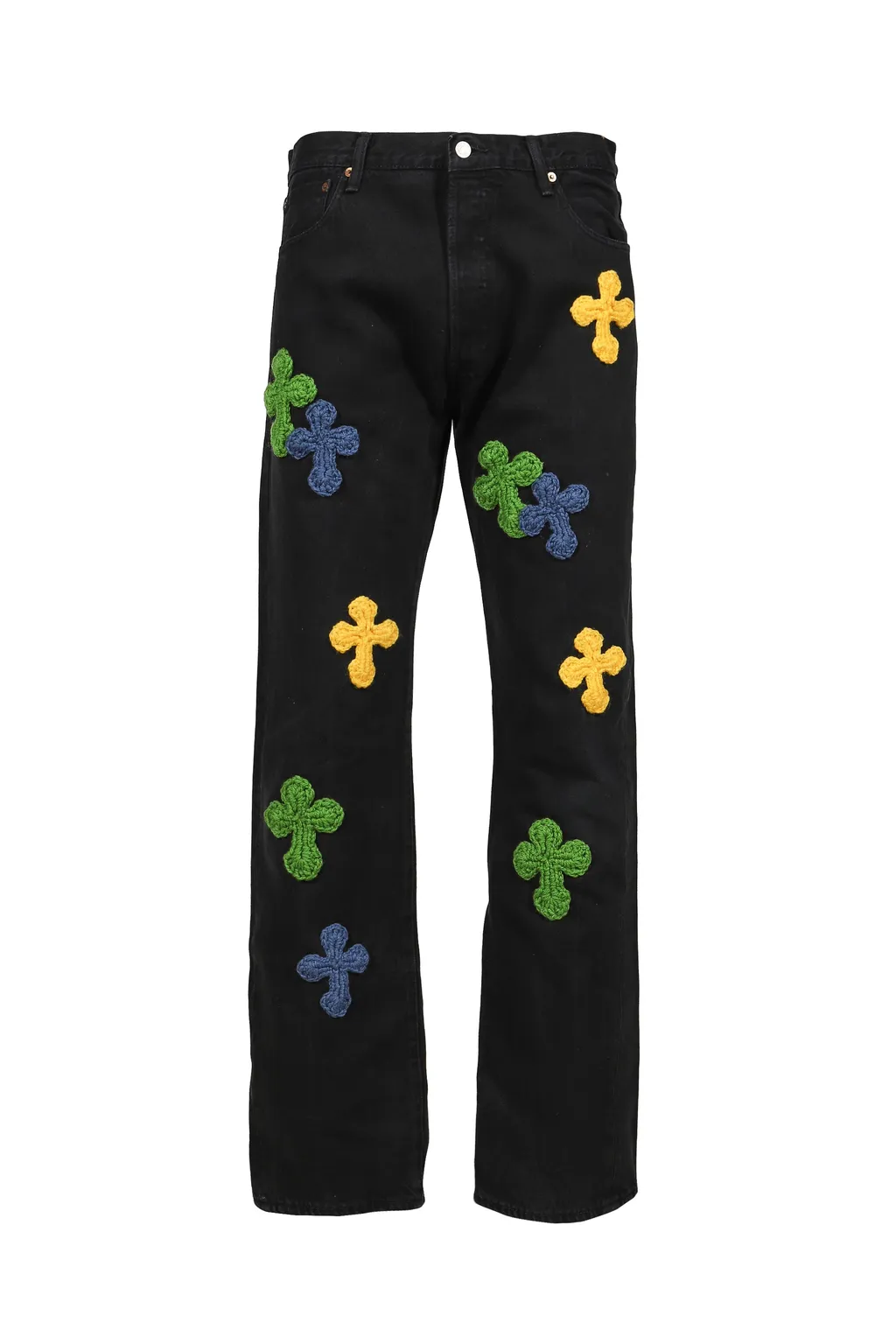 3D Cross Black Denim / Blk