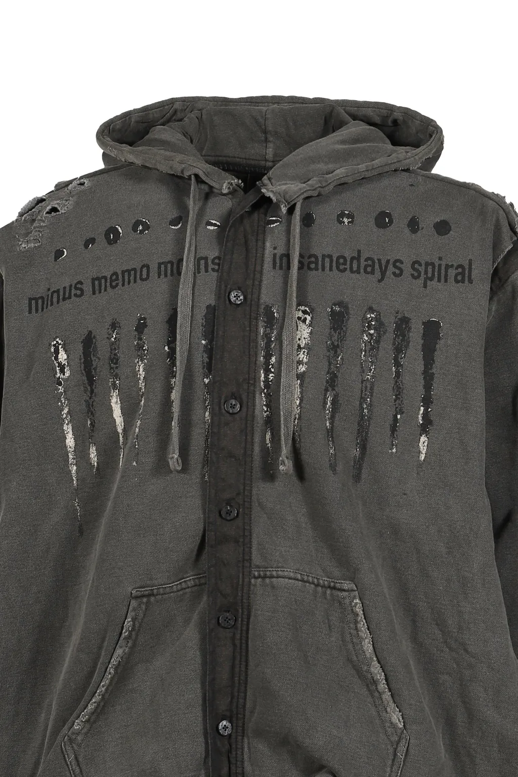 Bootleg Docking Shirt Hoodiedust Black / Dust Blk