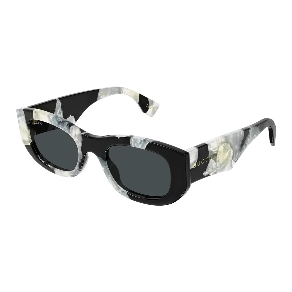 Gucci Eyewear Panthos Frame Sunglasses